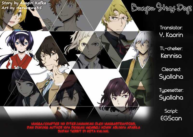 Bungou Stray Dogs Chapter 09 page 0