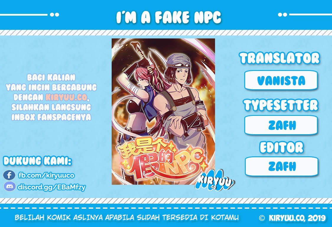 I’m A Fake Npc Chapter 12 Bahasa Indonesia page 1