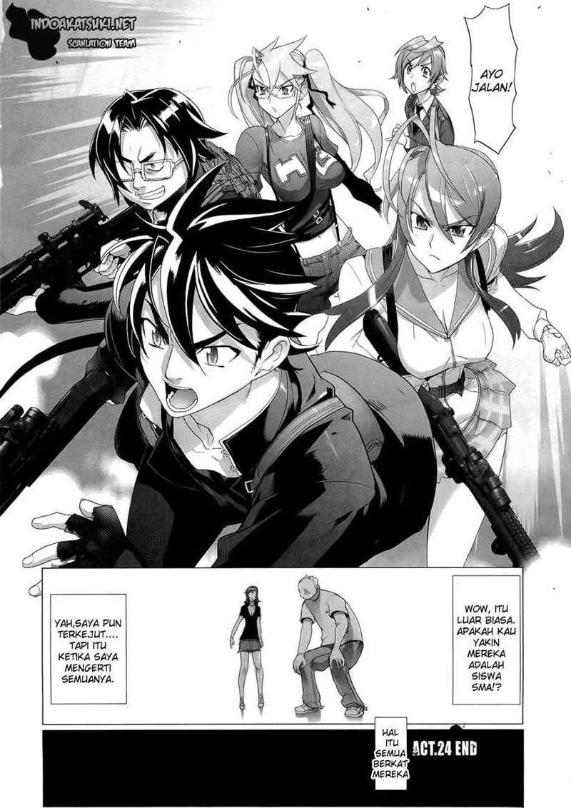 Highschool of the Dead Chapter 24