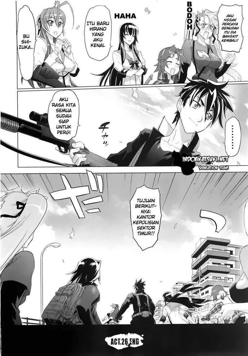 Highschool of the Dead Chapter 26