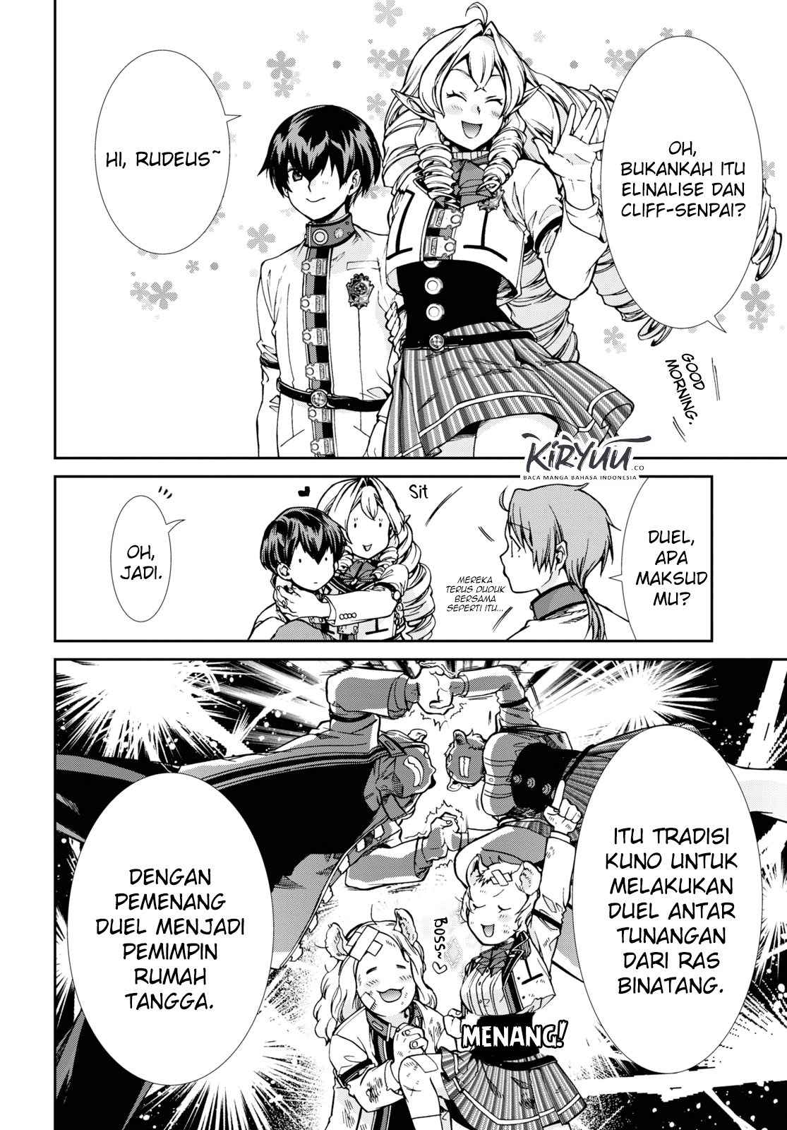 Mushoku Tensei: Isekai Ittara Honki Dasu chapter 65 halaman 9
