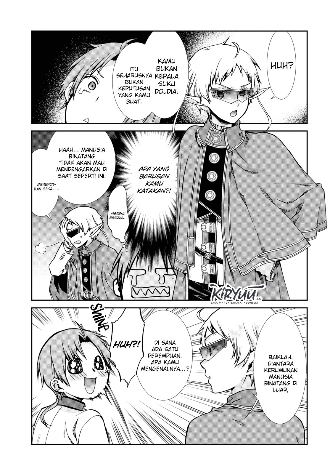 Mushoku Tensei: Isekai Ittara Honki Dasu chapter 65 halaman 35