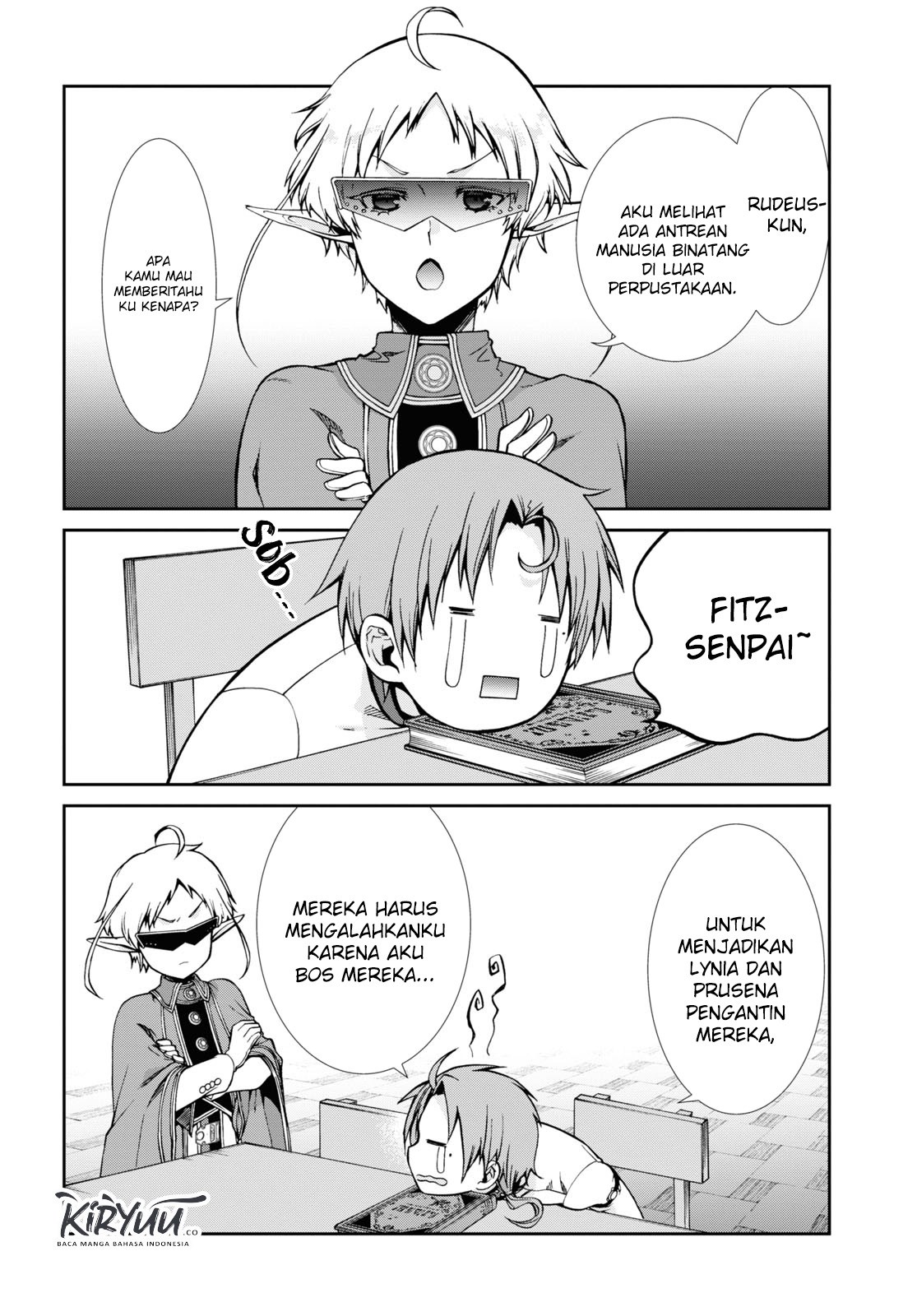 Mushoku Tensei: Isekai Ittara Honki Dasu chapter 65 halaman 34