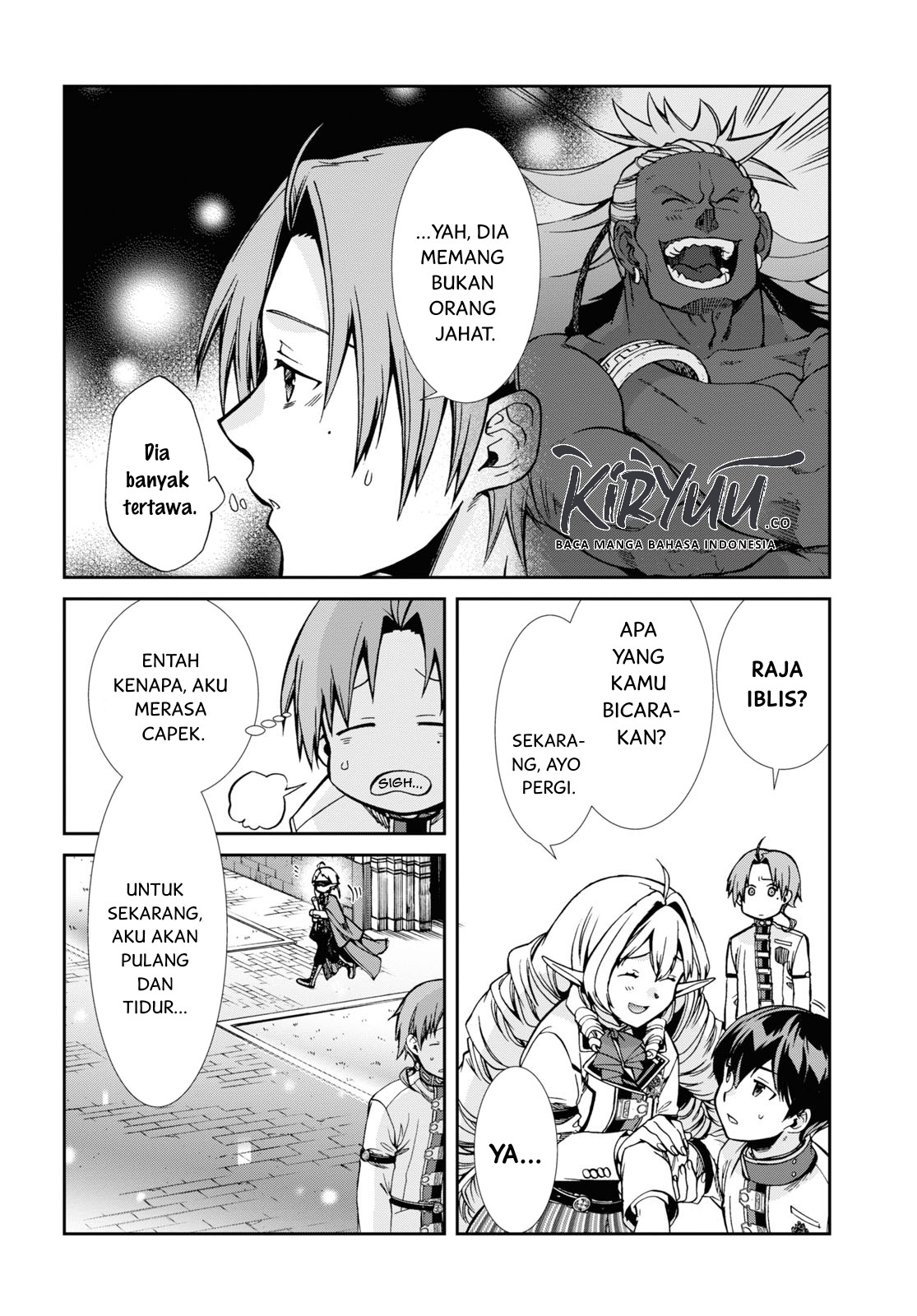 Mushoku Tensei: Isekai Ittara Honki Dasu chapter 67 halaman 24