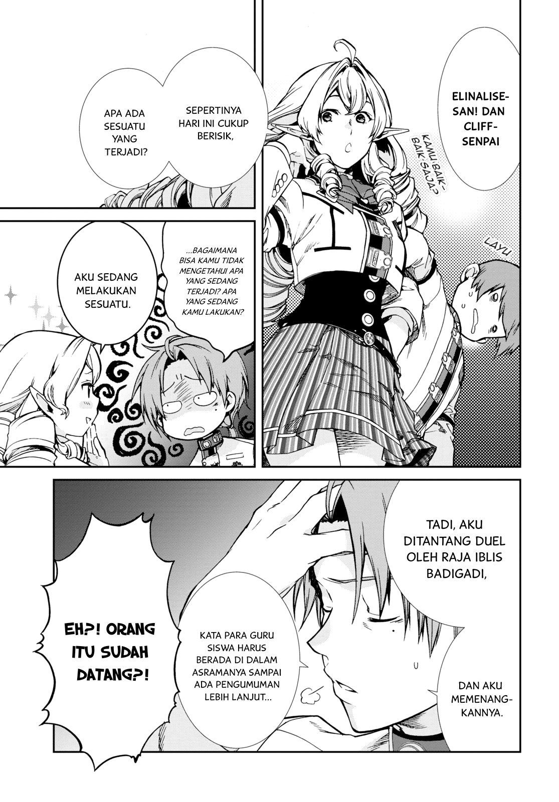 Mushoku Tensei: Isekai Ittara Honki Dasu chapter 67 halaman 21