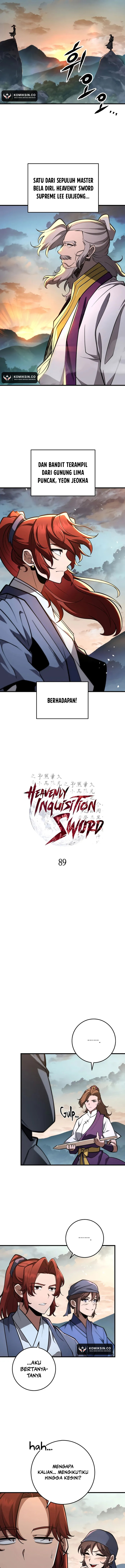 Heavenly Inquisition Sword Chapter 89