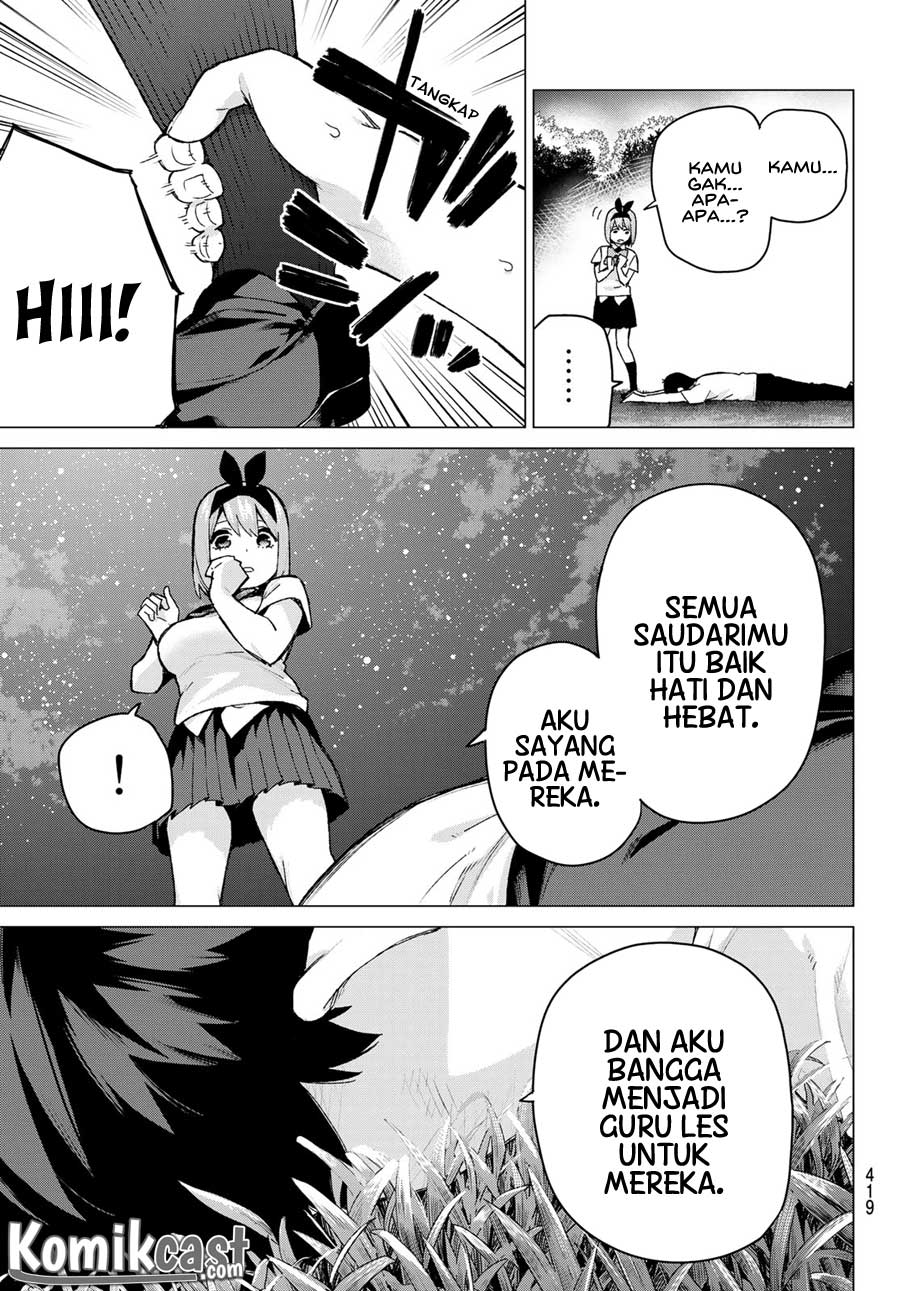 Go-toubun No Hanayome Chapter 114 Bahasa Indonesia page 14