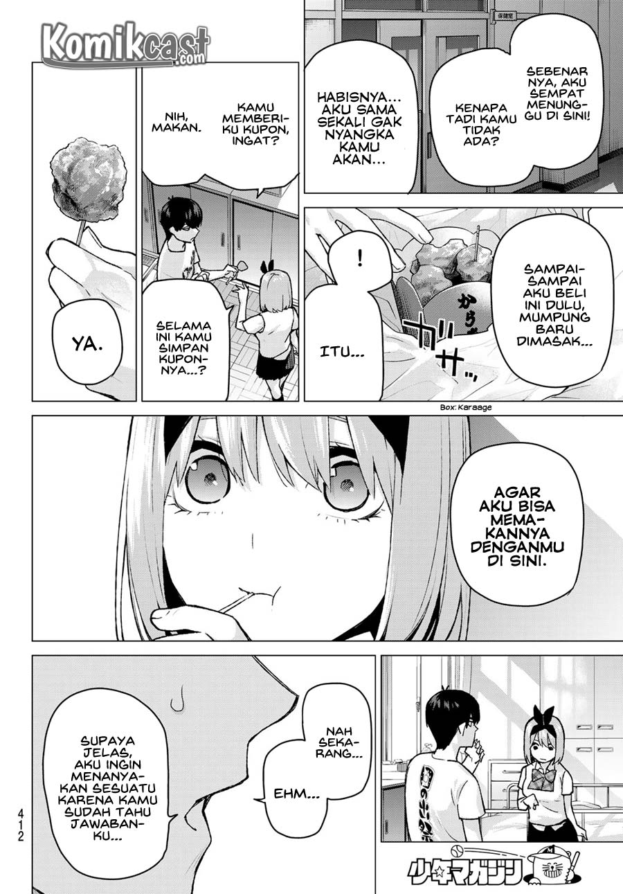 Go-toubun No Hanayome Chapter 114 Bahasa Indonesia page 7