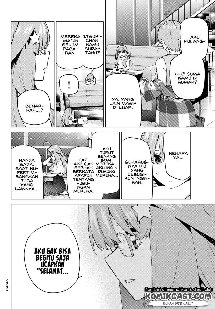 Go-Toubun no Hanayome chapter 115 halaman 17