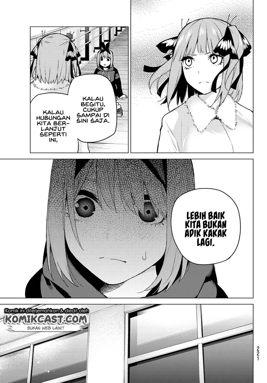 Go-Toubun no Hanayome chapter 115 halaman 16