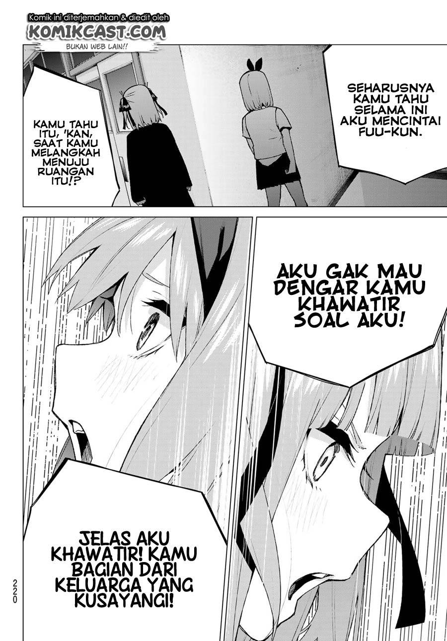 Go-Toubun no Hanayome chapter 115 halaman 15