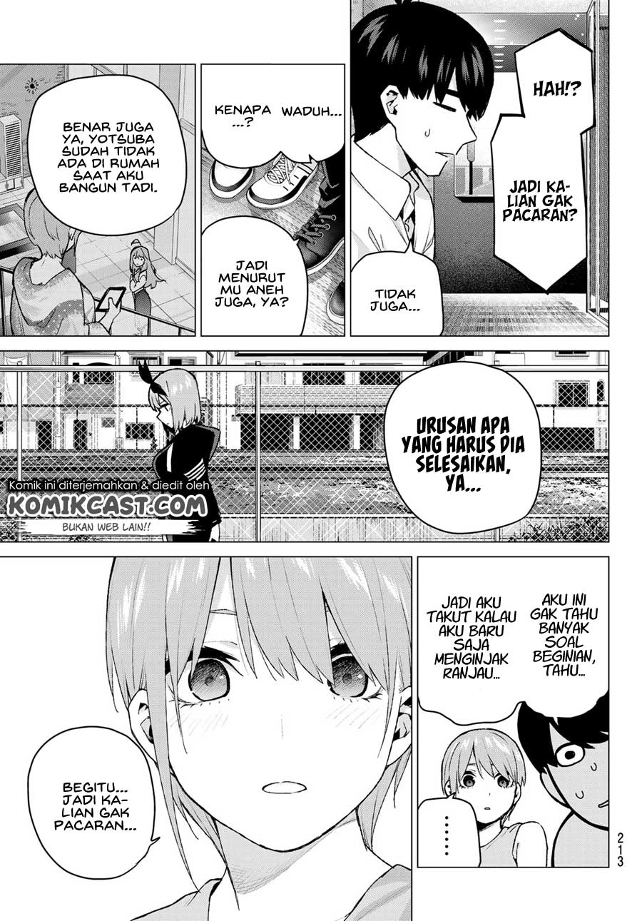 Go-Toubun no Hanayome chapter 115 halaman 8