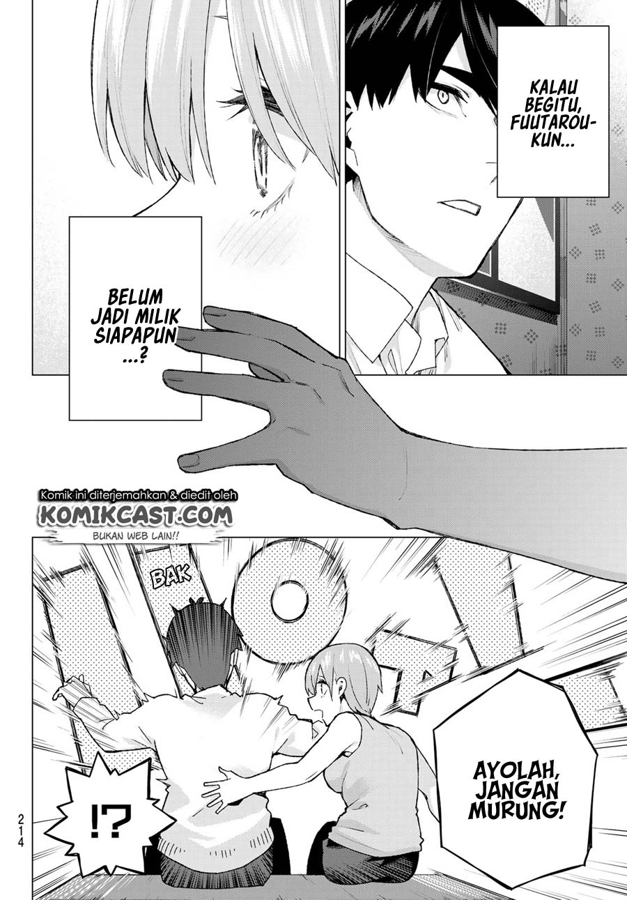 Go-Toubun no Hanayome chapter 115 halaman 9