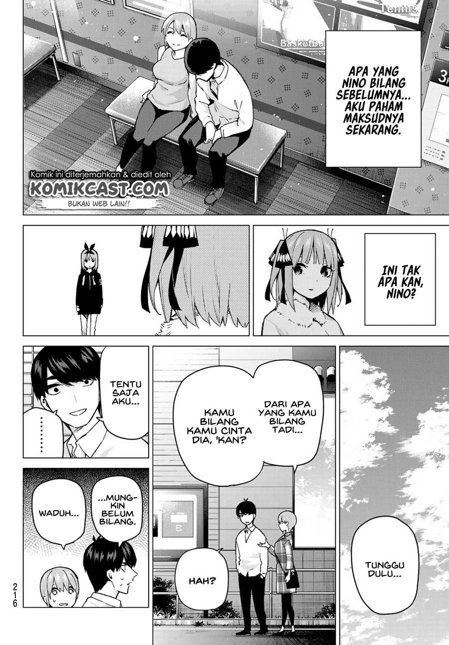 Go-Toubun no Hanayome chapter 115 halaman 11