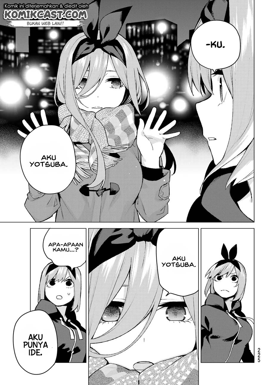 Go-Toubun no Hanayome chapter 115 halaman 20