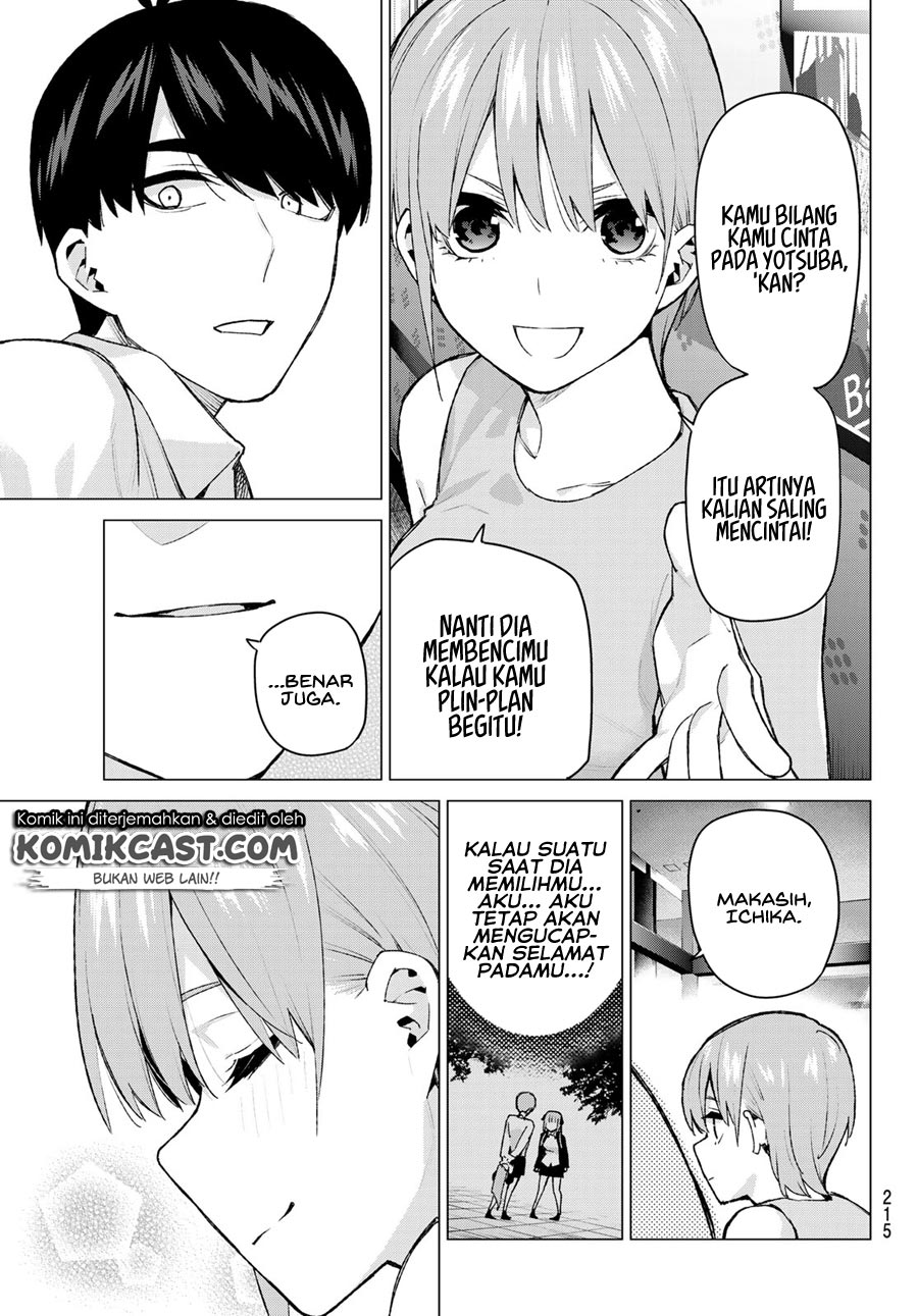 Go-Toubun no Hanayome chapter 115 halaman 10
