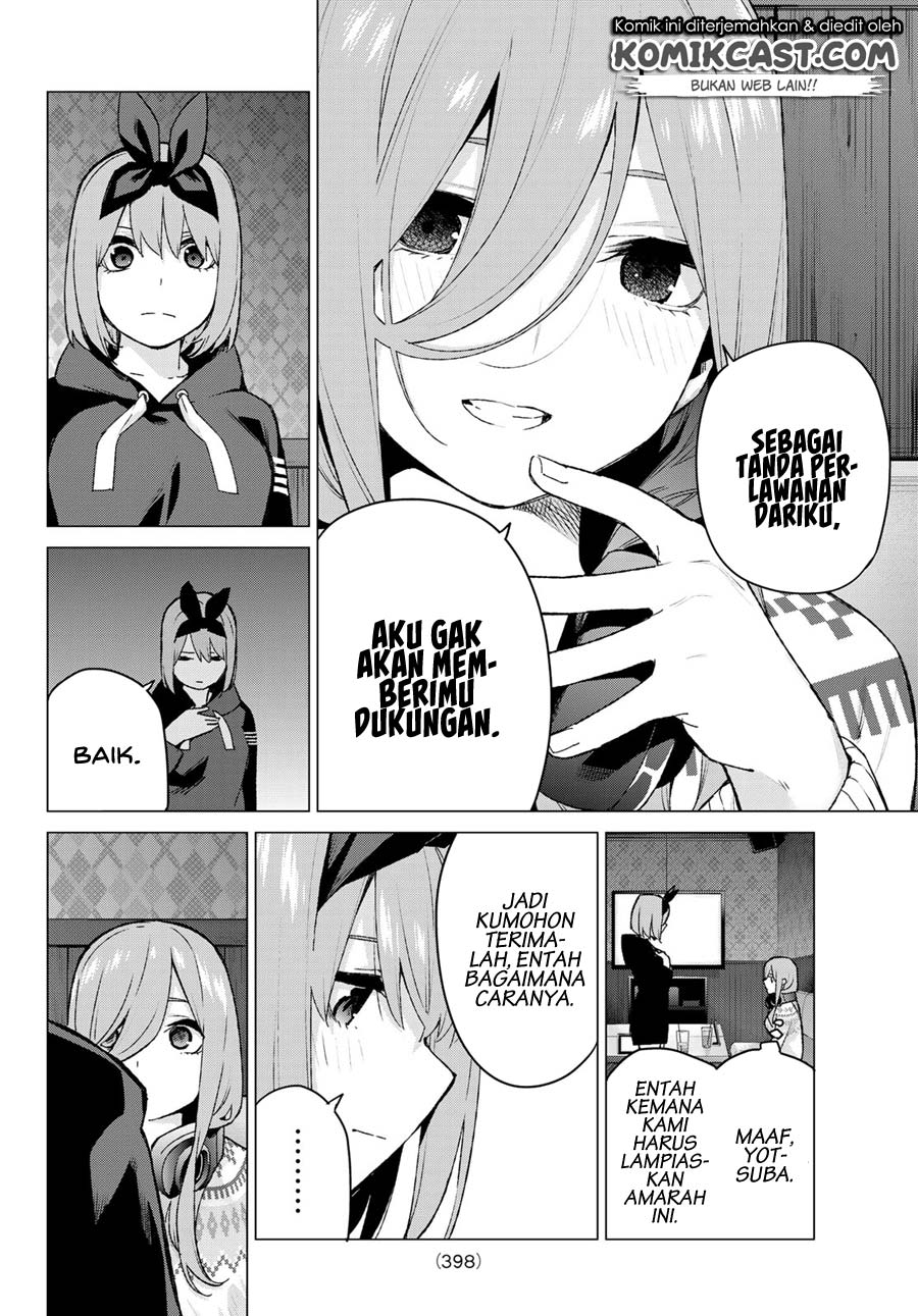 Go-Toubun no Hanayome chapter 116 halaman 14