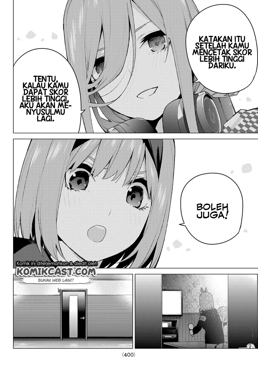 Go-Toubun no Hanayome chapter 116 halaman 16