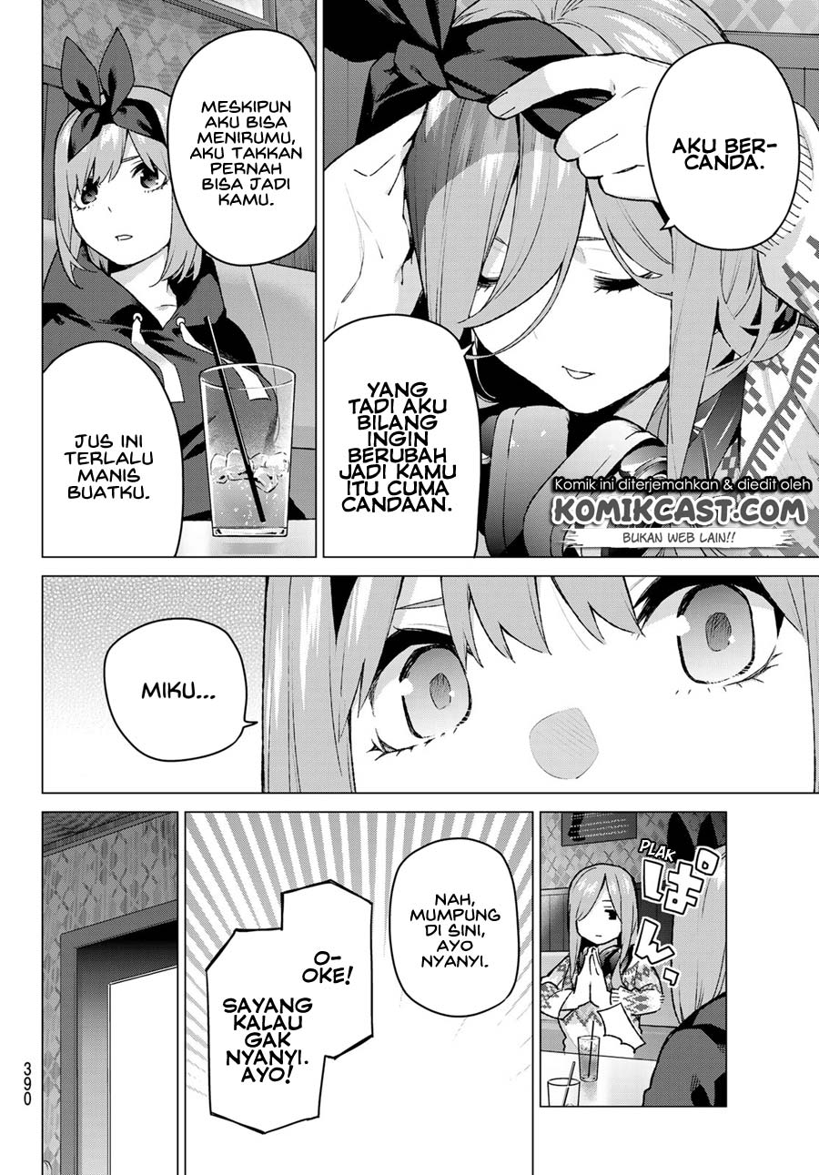 Go-Toubun no Hanayome chapter 116 halaman 6