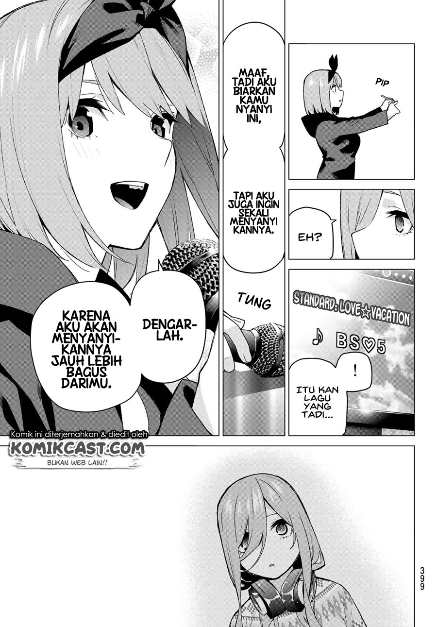 Go-Toubun no Hanayome chapter 116 halaman 15