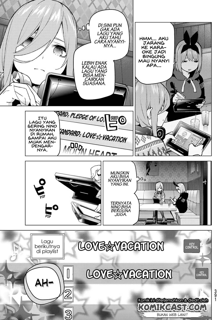 Go-Toubun no Hanayome chapter 116 halaman 7