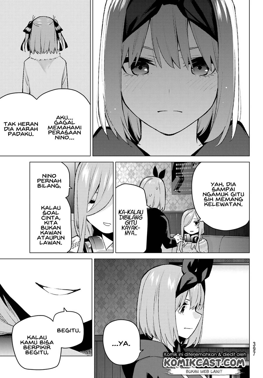 Go-Toubun no Hanayome chapter 116 halaman 13