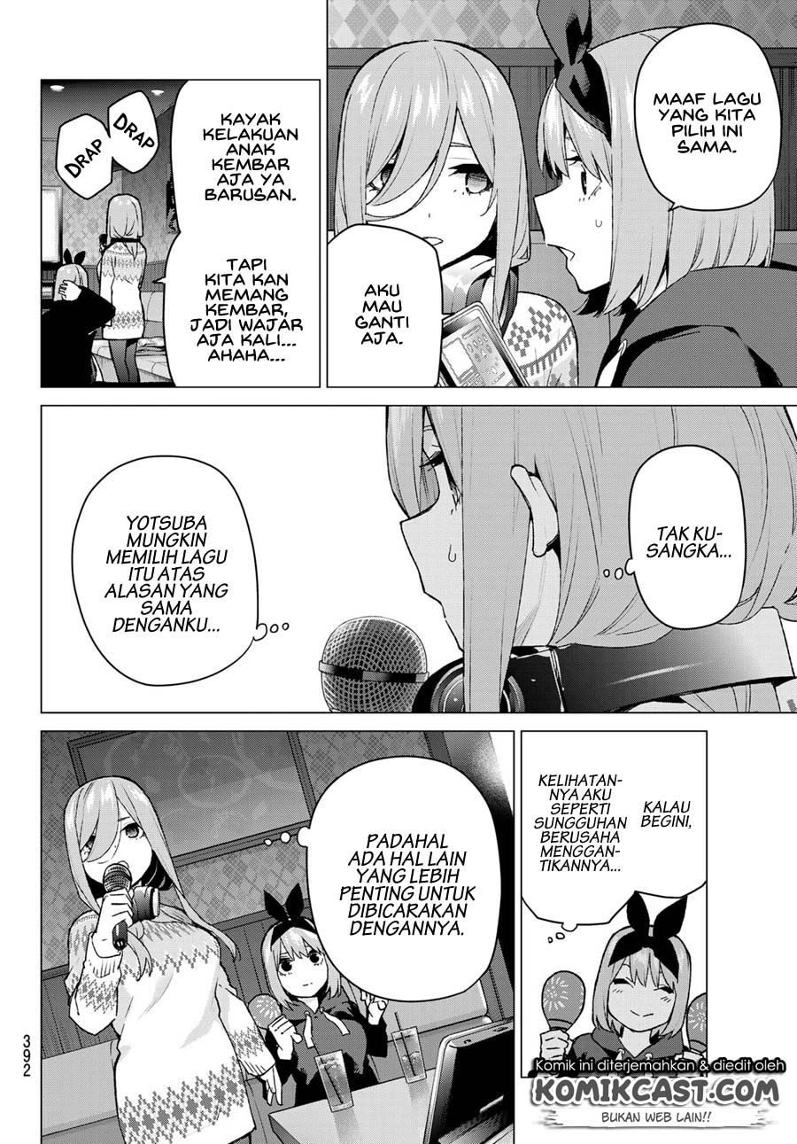 Go-Toubun no Hanayome chapter 116 halaman 8