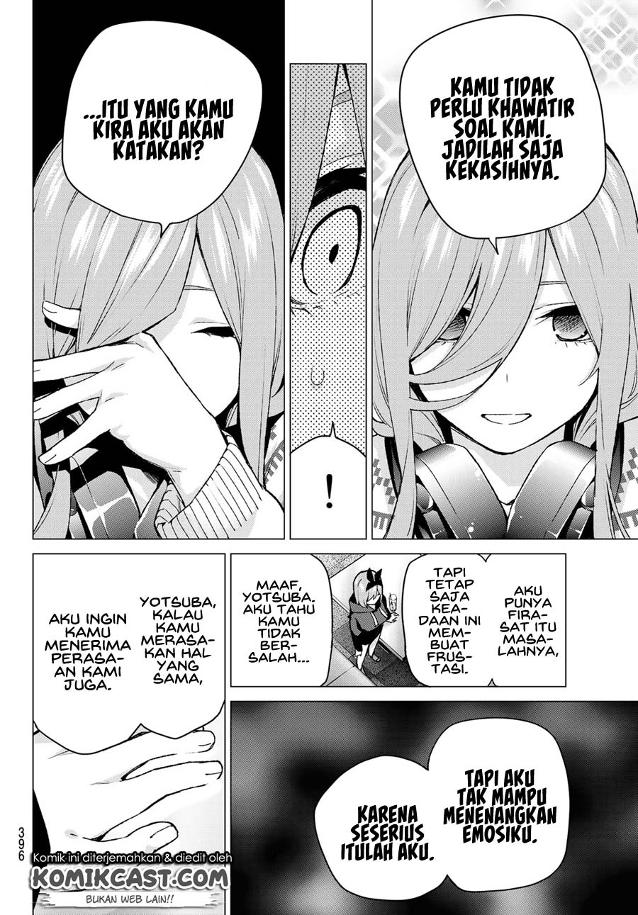 Go-Toubun no Hanayome chapter 116 halaman 12