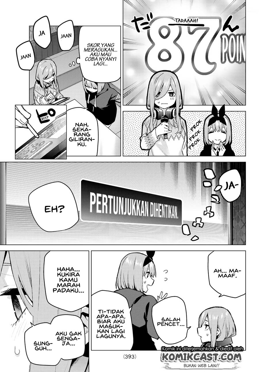 Go-Toubun no Hanayome chapter 116 halaman 9