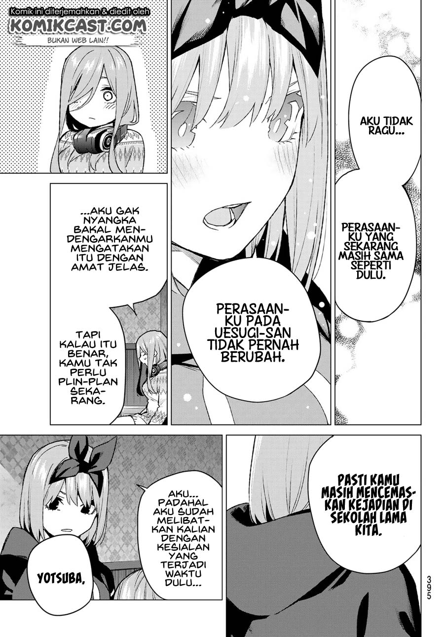 Go-Toubun no Hanayome chapter 116 halaman 11