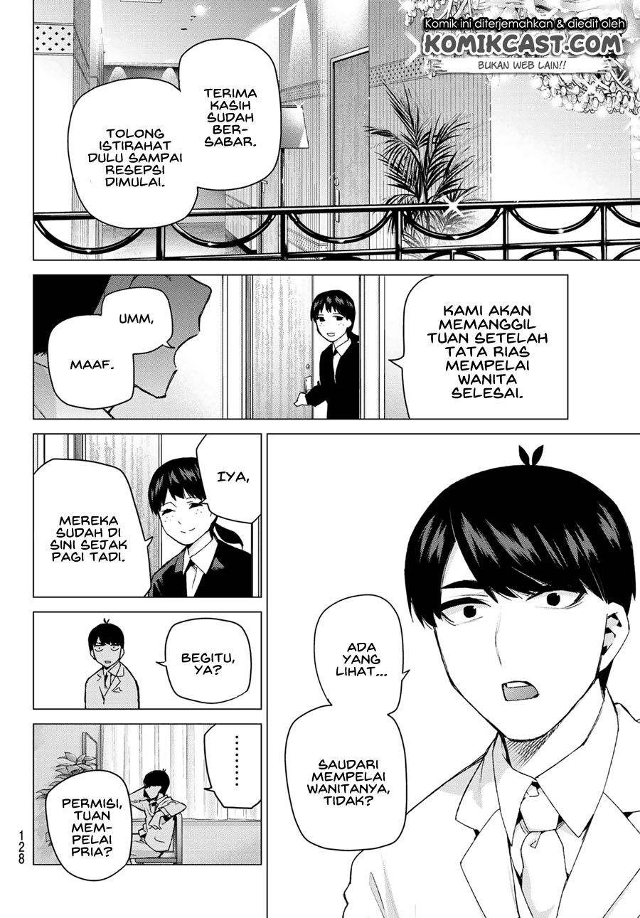 Go-Toubun no Hanayome chapter 121 halaman 16