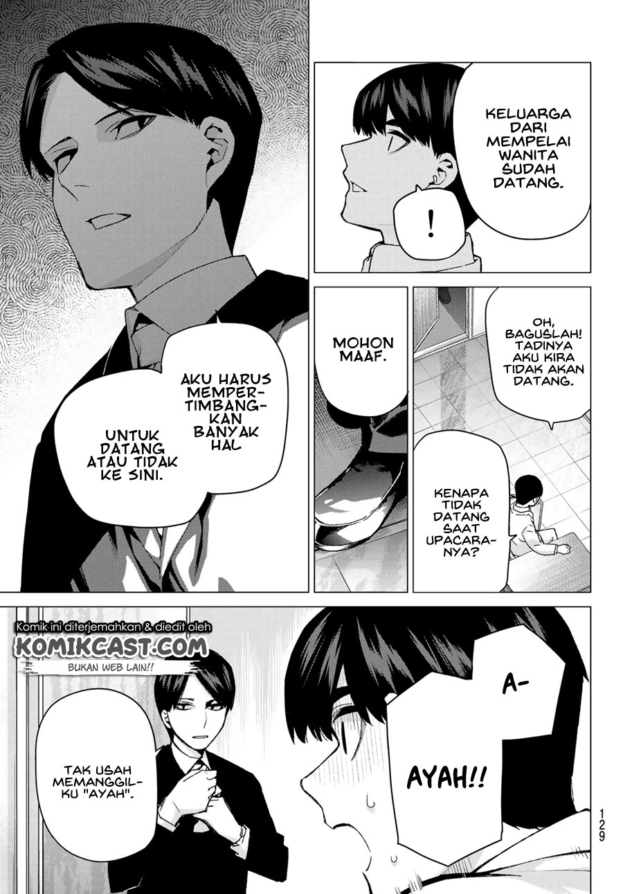 Go-Toubun no Hanayome chapter 121 halaman 17