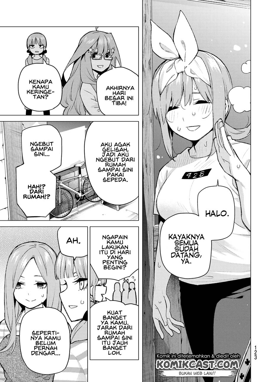 Go-Toubun no Hanayome chapter 121 halaman 11
