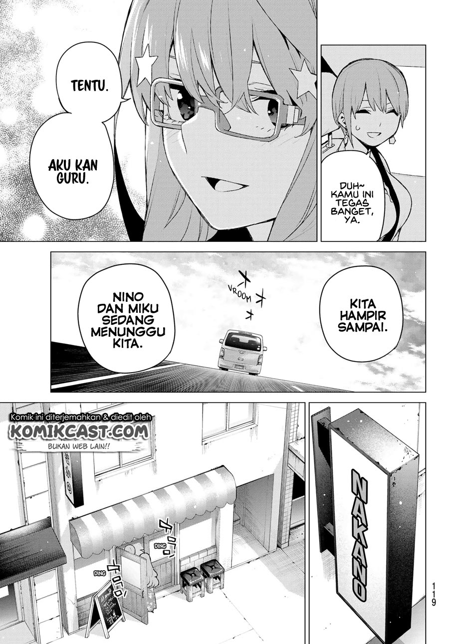 Go-Toubun no Hanayome chapter 121 halaman 7