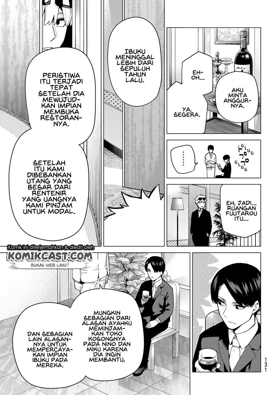 Go-Toubun no Hanayome chapter 121 halaman 19