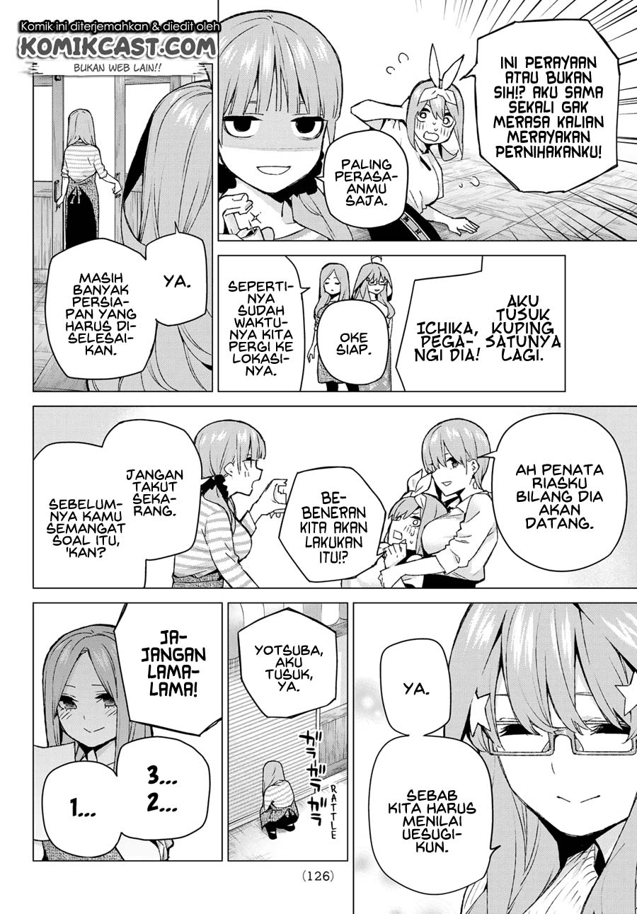 Go-Toubun no Hanayome chapter 121 halaman 14