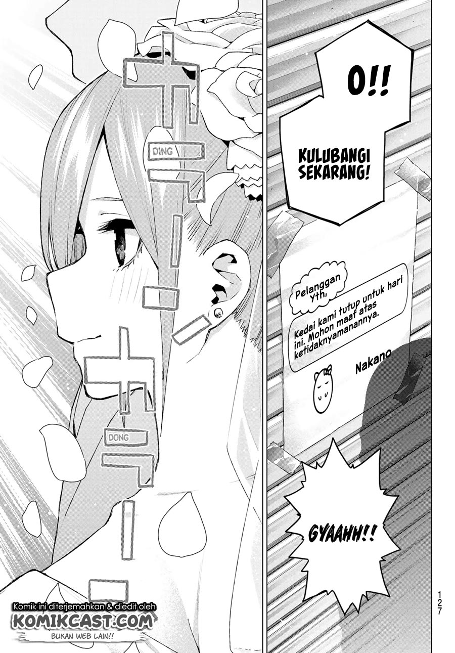 Go-Toubun no Hanayome chapter 121 halaman 15