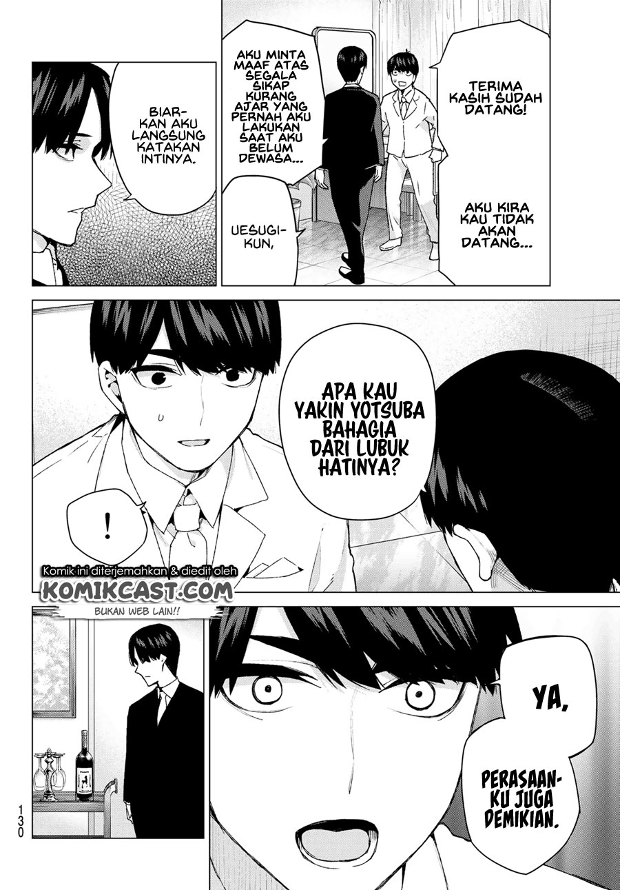 Go-Toubun no Hanayome chapter 121 halaman 18
