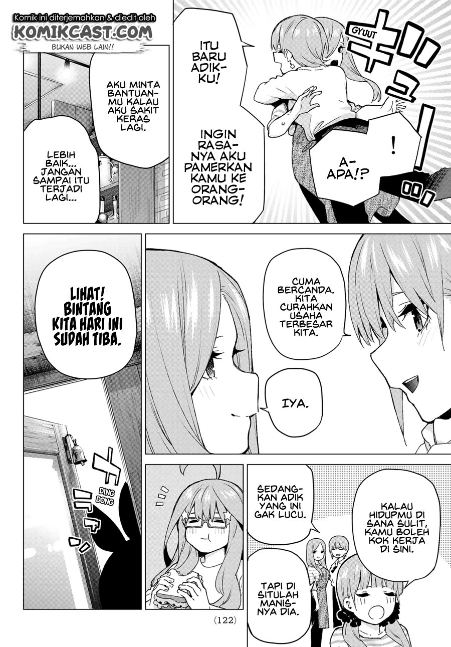 Go-Toubun no Hanayome chapter 121 halaman 10