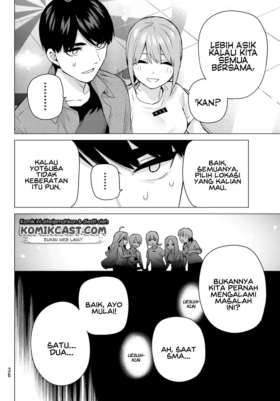 Go-Toubun no Hanayome chapter 122.5 halaman 28