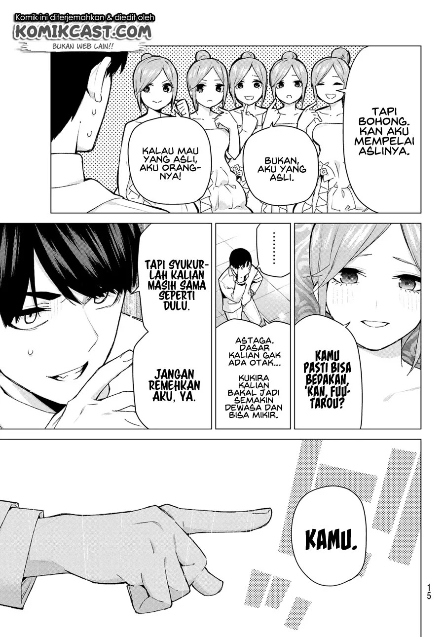 Go-Toubun no Hanayome chapter 122.5 halaman 7