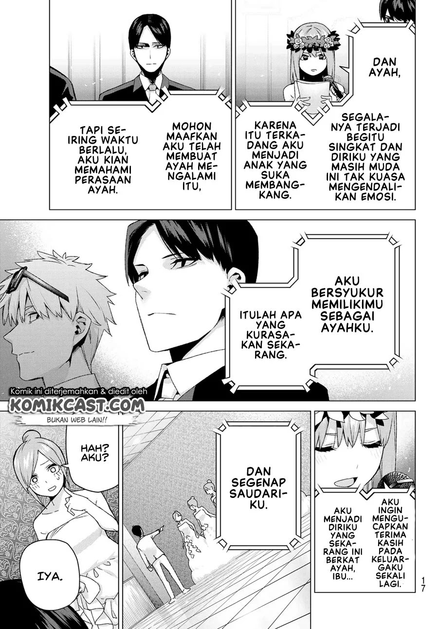 Go-Toubun no Hanayome chapter 122.5 halaman 9