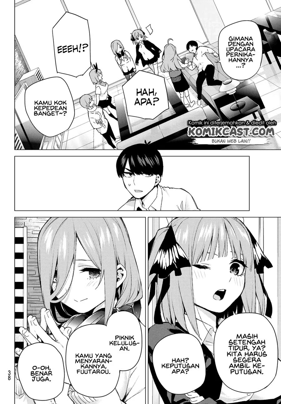 Go-Toubun no Hanayome chapter 122.5 halaman 30