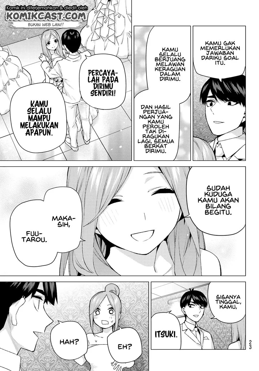 Go-Toubun no Hanayome chapter 122.5 halaman 15