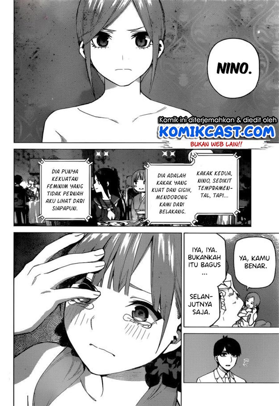 Go-Toubun no Hanayome chapter 122 halaman 9