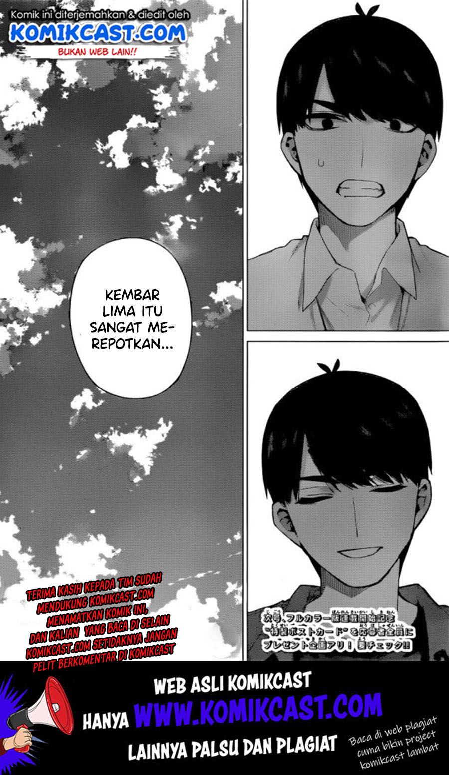 Go-Toubun no Hanayome chapter 122 halaman 30