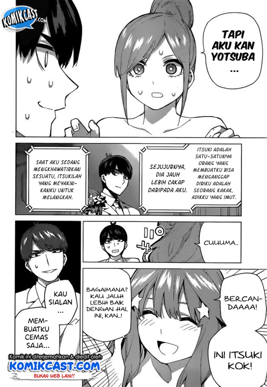 Go-Toubun no Hanayome chapter 122 halaman 13