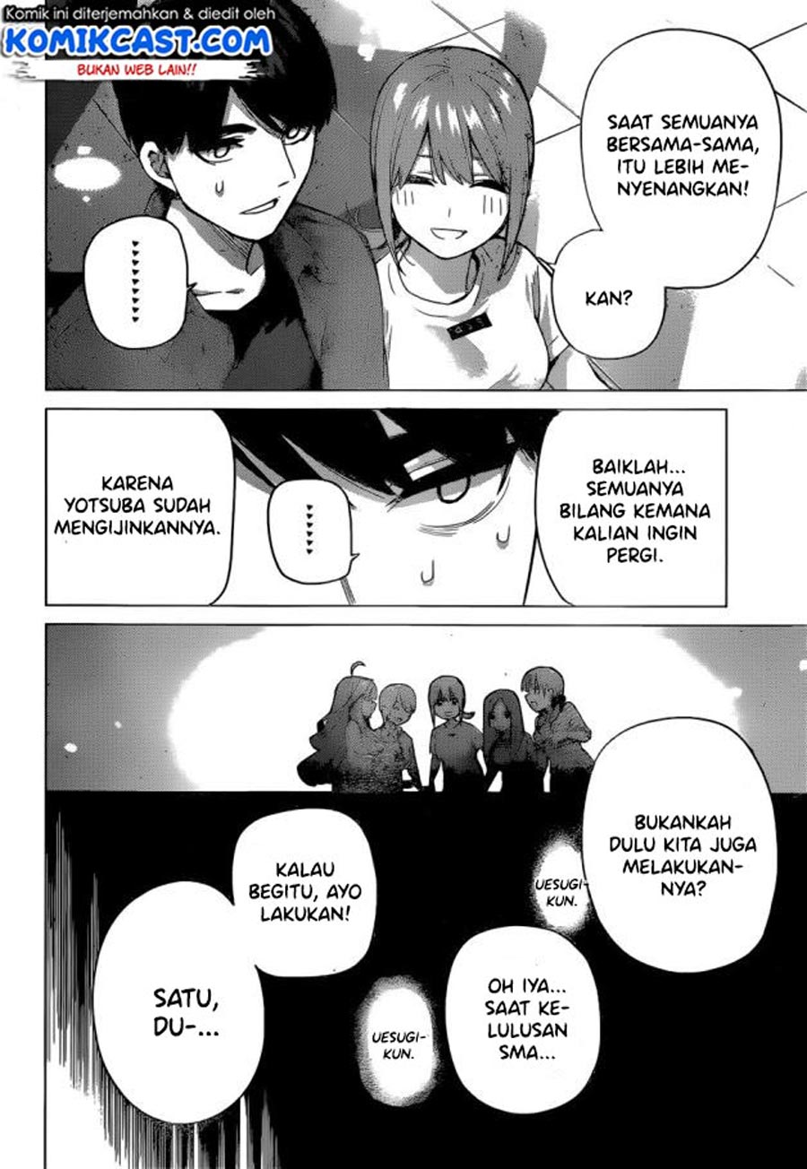 Go-Toubun no Hanayome chapter 122 halaman 25
