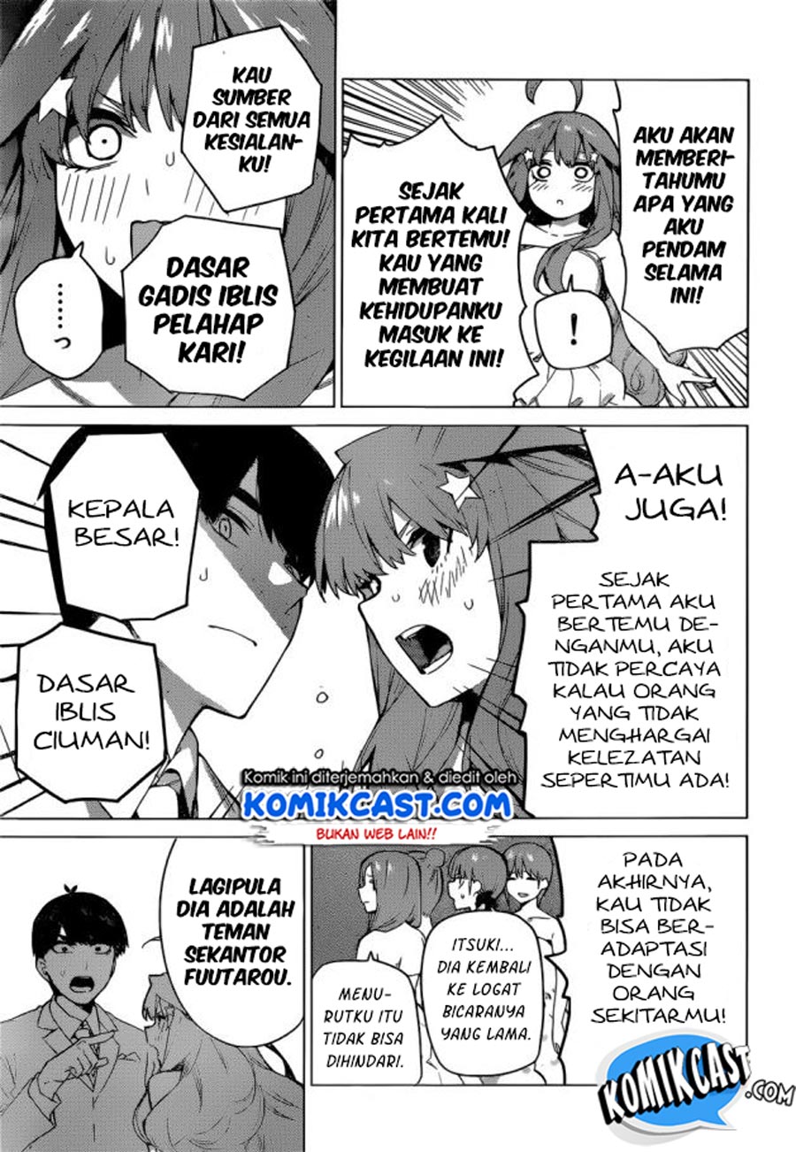 Go-Toubun no Hanayome chapter 122 halaman 14