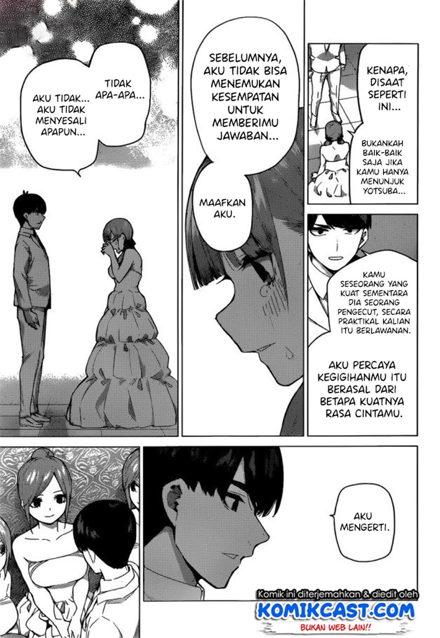 Go-Toubun no Hanayome chapter 122 halaman 10